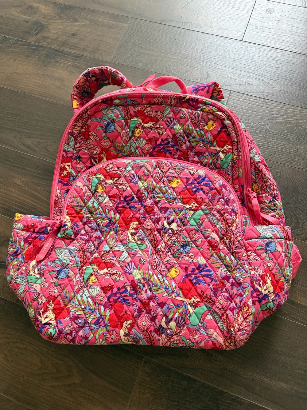 Ariel’s pink lagoon Essential Large Backpack